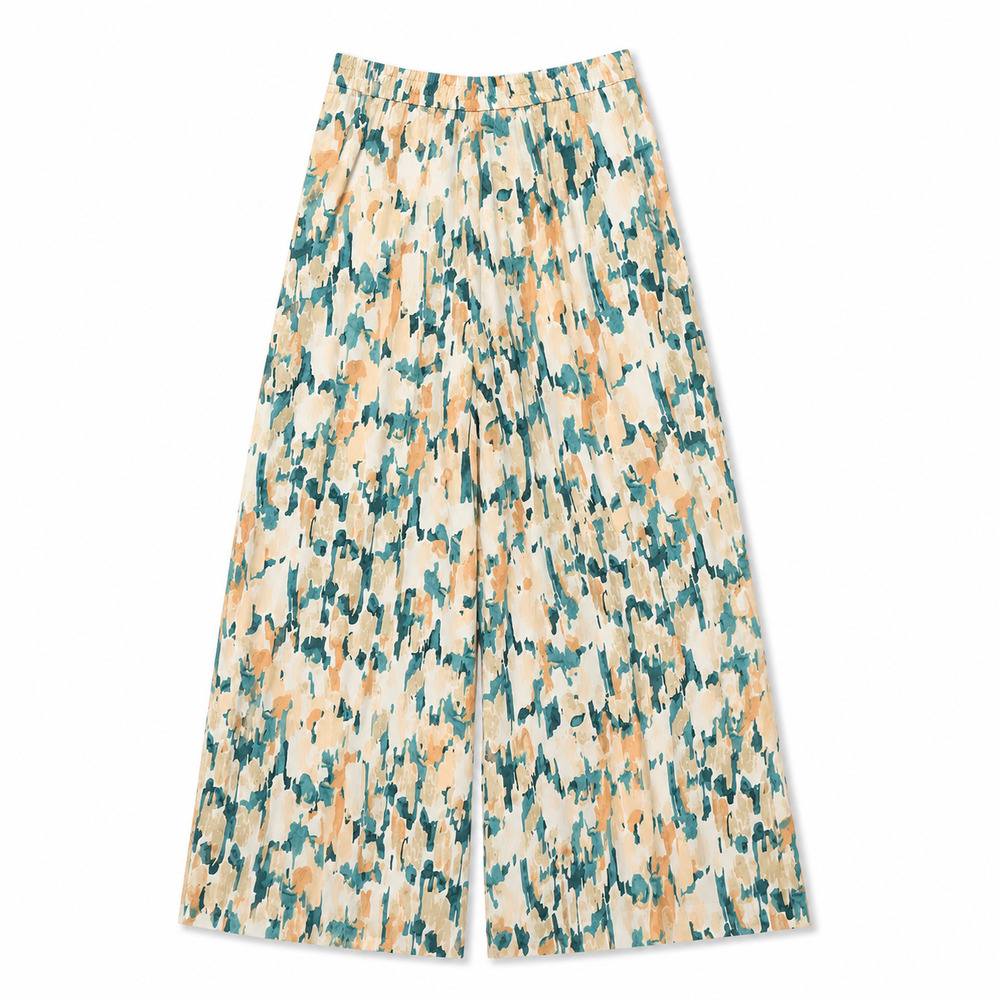 Maeve for Anthropologie Gabriela Wide Leg Palazzo Pants Womens Size Medium NWT - Picture 2 of 13